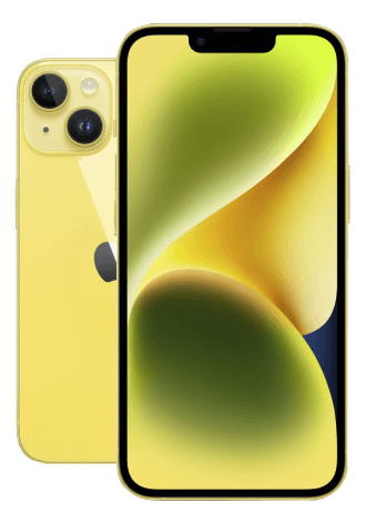 Apple iPhone 14 5G 128 GB Gelb