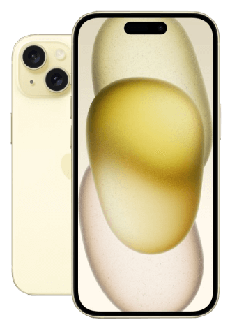 Apple iPhone 15 5G 128 GB Gelb