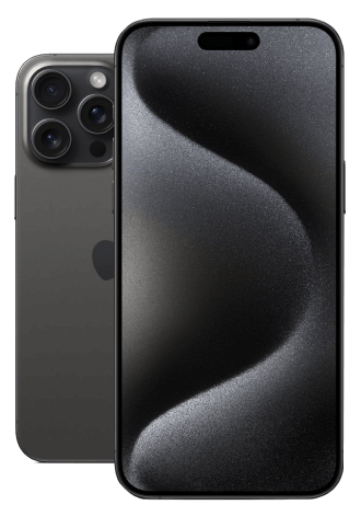Apple iPhone 15 Pro 5G 128 GB Titan Schwarz