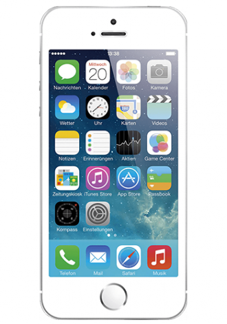 Apple iPhone 5S 16GB LTE Weiss Silber Apple iPhone 5S 16GB LTE Weiss Silber
