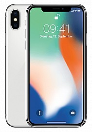 Apple iPhone X 64GB LTE Silber Apple iPhone X 64GB LTE Silber