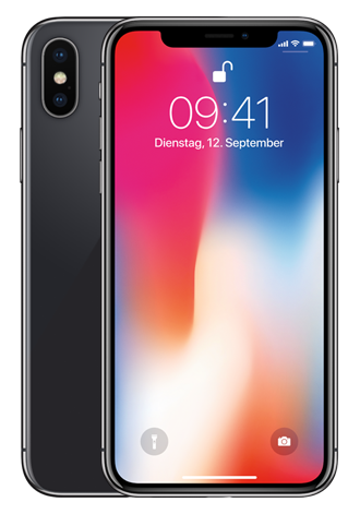 Apple iPhone X 64GB LTE Space Grau Apple iPhone X 64GB LTE Space Grau