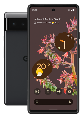 Google Pixel 6 128 GB 5G Stormy Black Google Pixel 6 128 GB 5G Stormy Black