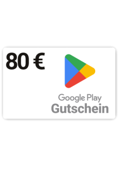 Playstore Gutscheincode mit 80 Euro Guthaben