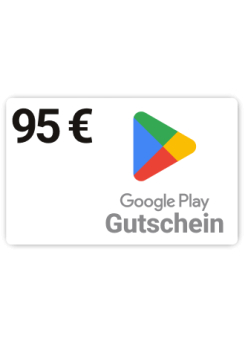 Playstore Gutscheincode mit 95 Euro Guthaben