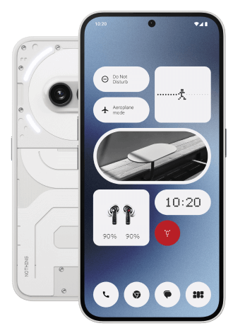 NOTHING Phone (2a) 5G 128 GB Milk White