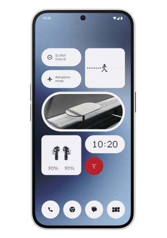 NOTHING Phone (2a) 5G 128 GB Milk White