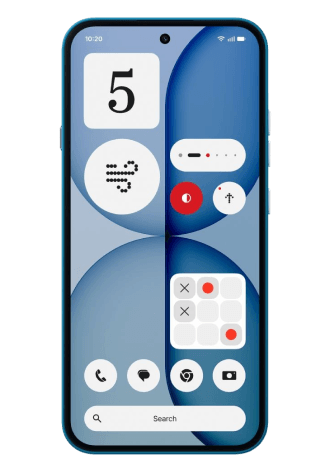 NOTHING Phone (4a) 5G 256 GB Blau