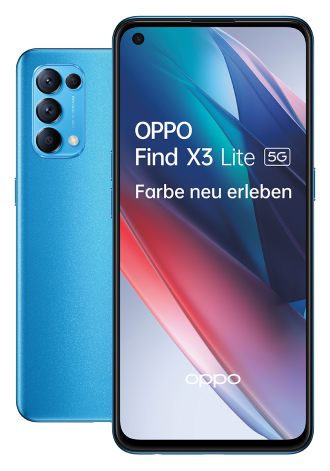 OPPO Find X3 Lite 5G 128 GB Astral Blue OPPO Find X3 Lite 5G 128 GB Astral Blue