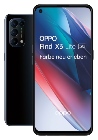 OPPO Find X3 Lite 5G 128 GB Starry Black OPPO Find X3 Lite 5G 128 GB Starry Black