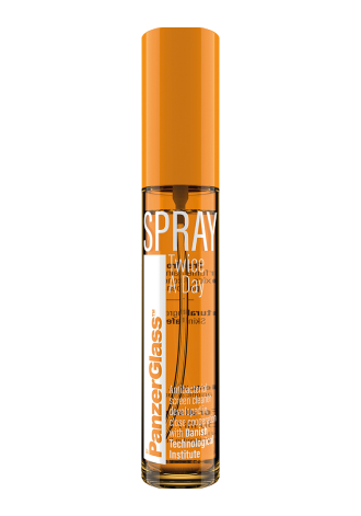 PanzerGlass Antibakterieller Smartphonereiniger 30 ml Spray Twice A Day PanzerGlass Antibakterieller Smartphonereiniger 30 ml Spray Twice A Day