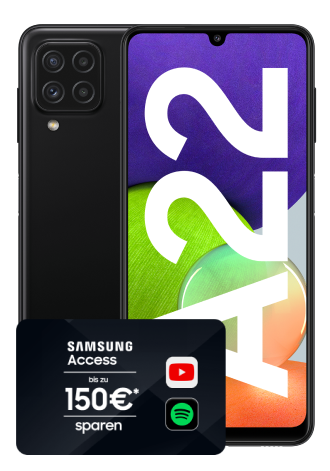 Samsung Galaxy A22 LTE 128 GB Black Samsung Galaxy A22 LTE 128 GB Black