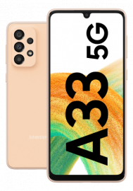 Samsung Galaxy A33 5G 128 GB Awesome Peach
