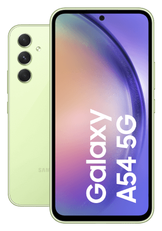 Samsung Galaxy A54 5G 128 GB Awesome Lime