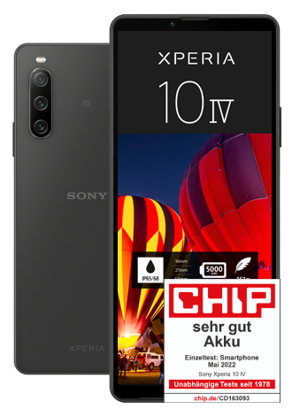 Sony Xperia 10 IV 5G 128 GB Schwarz Sony Xperia 10 IV 5G 128 GB Schwarz