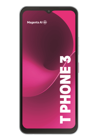 Telekom T Phone 3 5G 128 GB Icy Silver