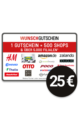 25 Euro Gutschein
