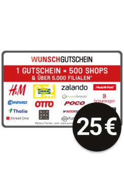 Wunschgutschein GmbH 25 Euro