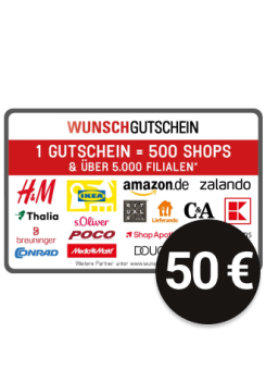 Wunschgutschein GmbH 50 Euro