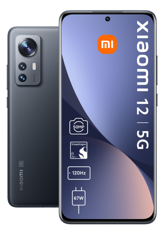 Xiaomi 12 5G 256 GB Grey Xiaomi 12 5G 256 GB Grey