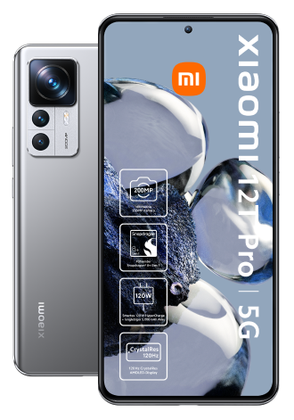 Xiaomi 12T PRO 5G 256 GB Silver