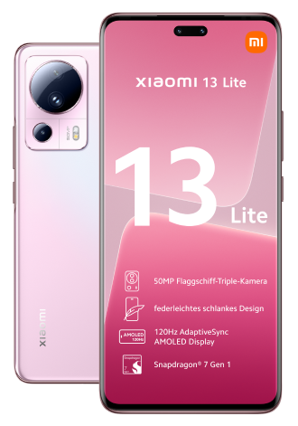 Xiaomi 13 Lite 5G 128 GB Pink