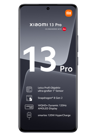Xiaomi 13 Pro 5G 256 GB Ceramic Black