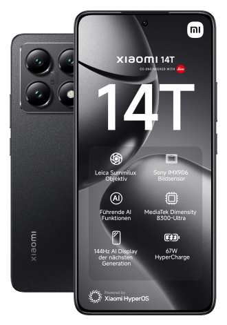 Xiaomi 14T 5G 256 GB Black