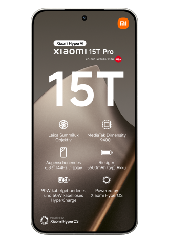 Xiaomi 15T Pro 5G 512 GB Gray