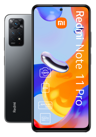 Xiaomi Redmi Note 11 Pro 5G 128 GB Graphite Grey Xiaomi Redmi Note 11 Pro 5G 128 GB Graphite Grey