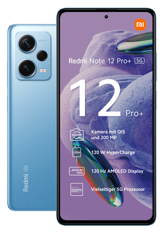 Xiaomi Redmi Note 12 Pro + 5G 256 GB Sky Blue