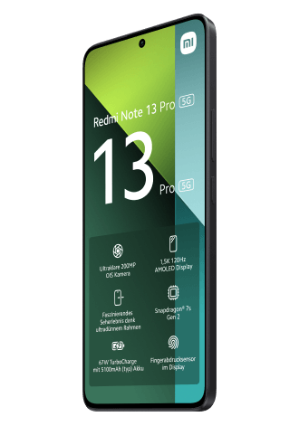 Xiaomi Redmi Note 13 Pro 5G 256 GB Black