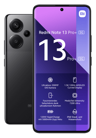Xiaomi Redmi Note 13 Pro + 5G 256 GB Black