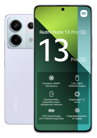 Xiaomi Redmi Note 13 Pro 5G 256 GB Purple