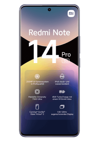 Xiaomi Redmi Note 14 Pro 5G 256 GB Lavender Purple