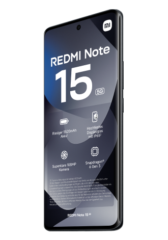Xiaomi Redmi Note 15 5G 128 GB Black