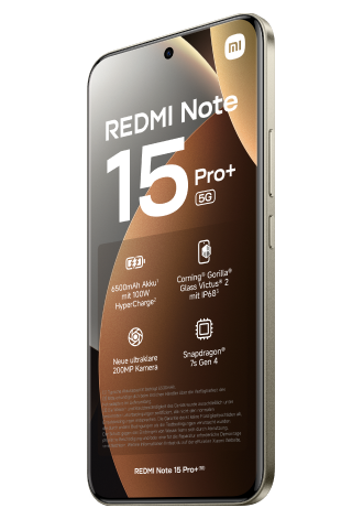 Xiaomi Redmi Note 15 Pro+ 5G 256 GB Mocha Brown