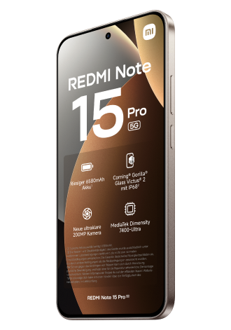 Xiaomi Redmi Note 15 Pro 5G 256 GB Titanium