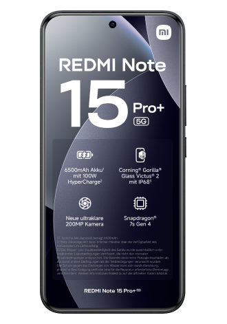Xiaomi Redmi Note 15 Pro+ 5G 512GB Black