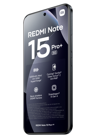 Xiaomi Redmi Note 15 Pro+ 5G 512GB Black