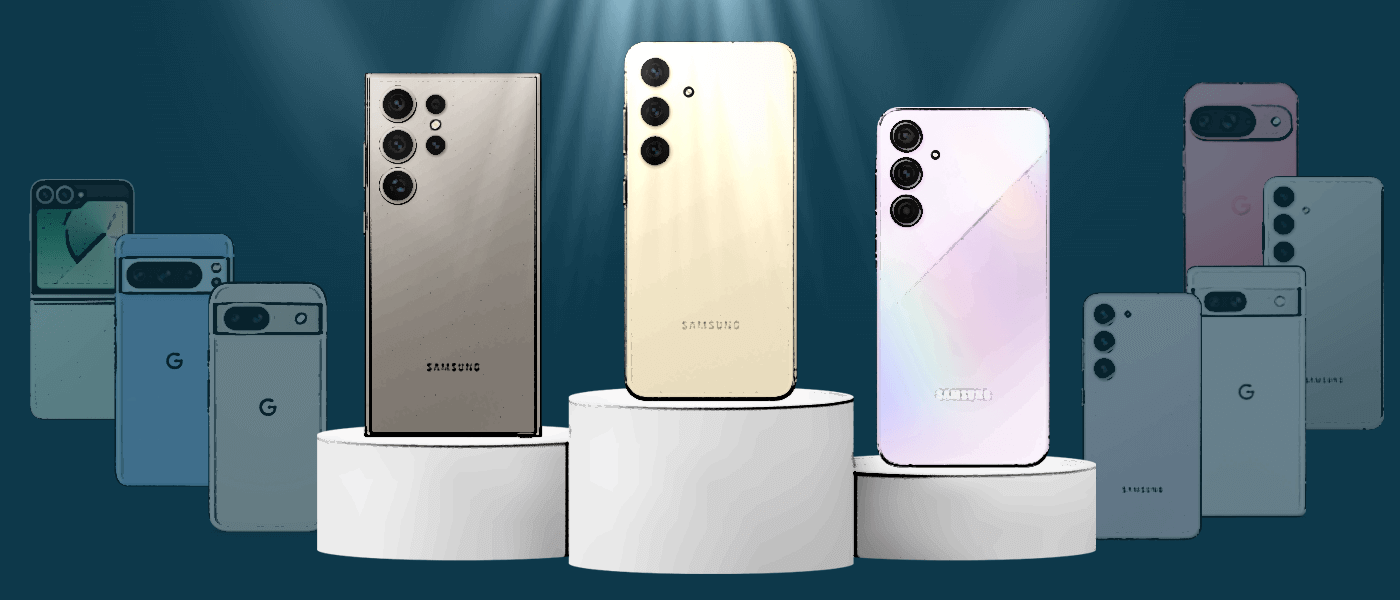 Unsere Top 5 Android-Handys 2026: Samsung, Google & Xiaomi