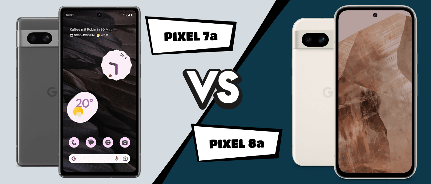 Google Pixel 8a vs. Pixel 7a: Das Duell der Mittelklasse-Könige ...