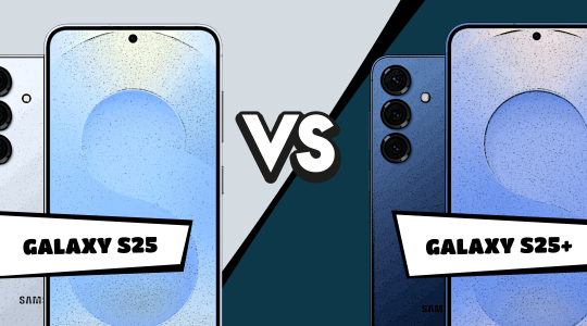 Samsung Galaxy S25 vs. Samsung Galaxy S25 Plus im Vergleich