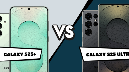 Samsung Galaxy S25 Plus vs. Samsung Galaxy S25 Ultra im Vergleich