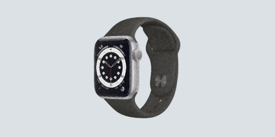 schwarze Apple Watch