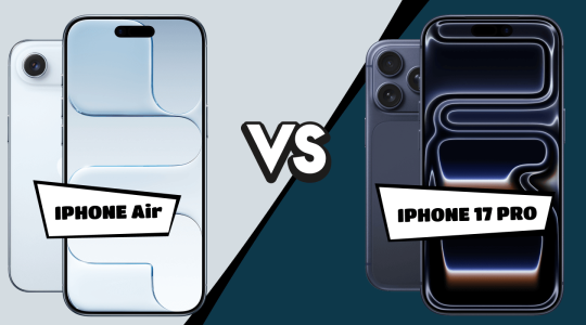 iPhone 17 Pro vs. iPhone 17 Air