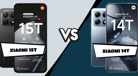 Xiaomi 15T vs. Xiaomi 14T