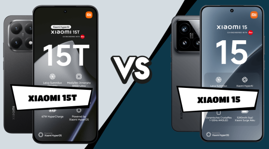 Xiaomi 15T vs. Xiaomi 15