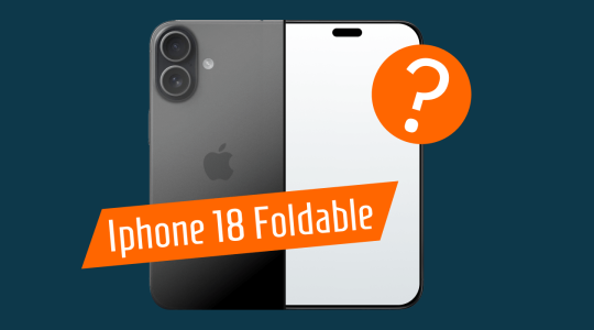 Mögliches Design des aufklappbaren iPhone Fold.