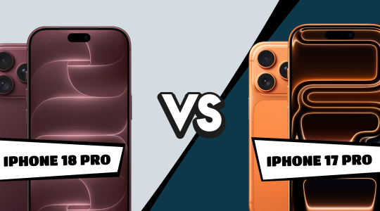 iPhone 18 Pro und iPhone 17 Pro im direkten Vergleich.